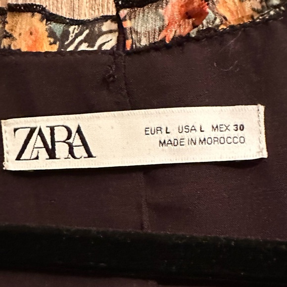 Babydoll 3/4 length sleeves floral print - Picture 3 of 6